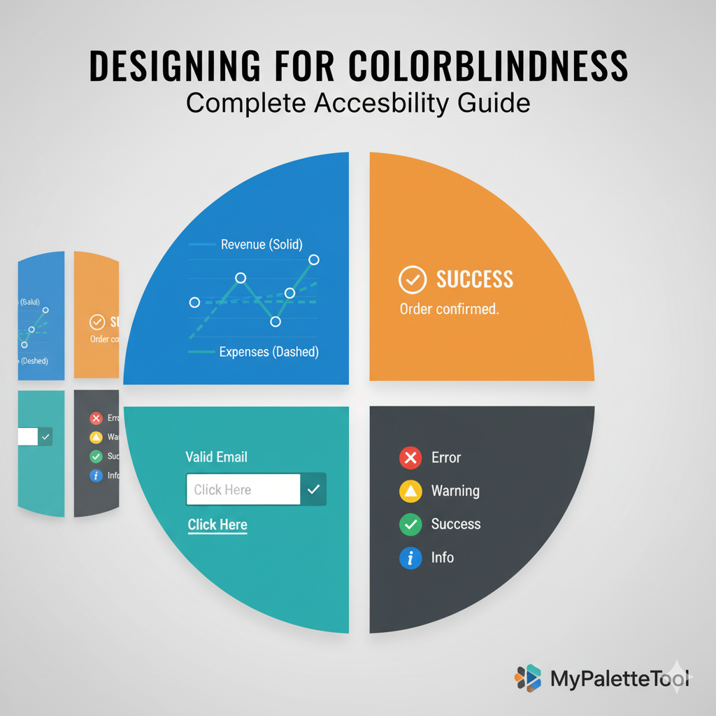 Designing for Colorblindness: Complete Accessibility Guide | MyPaletteTool